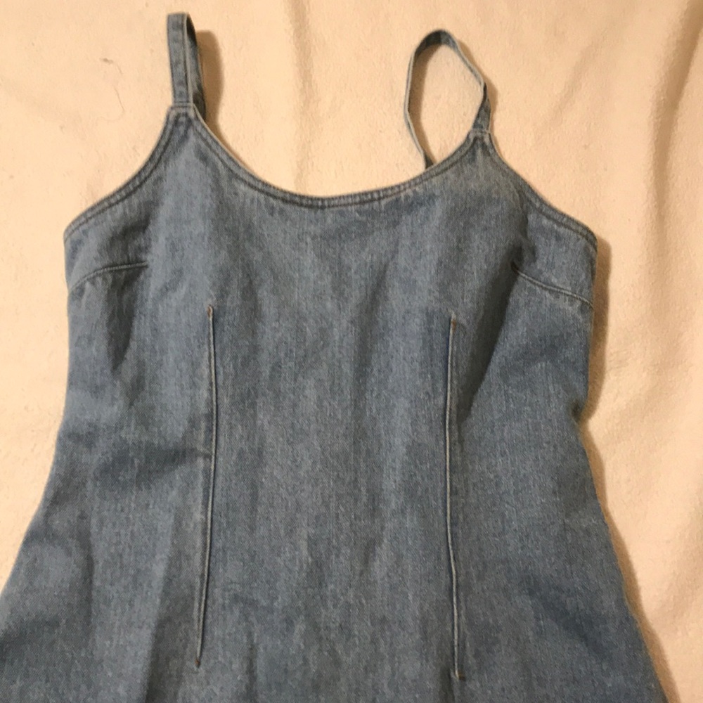 Corduroy zip up dress